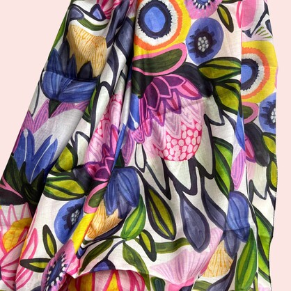 Protea Magnifica Silk Scarf
