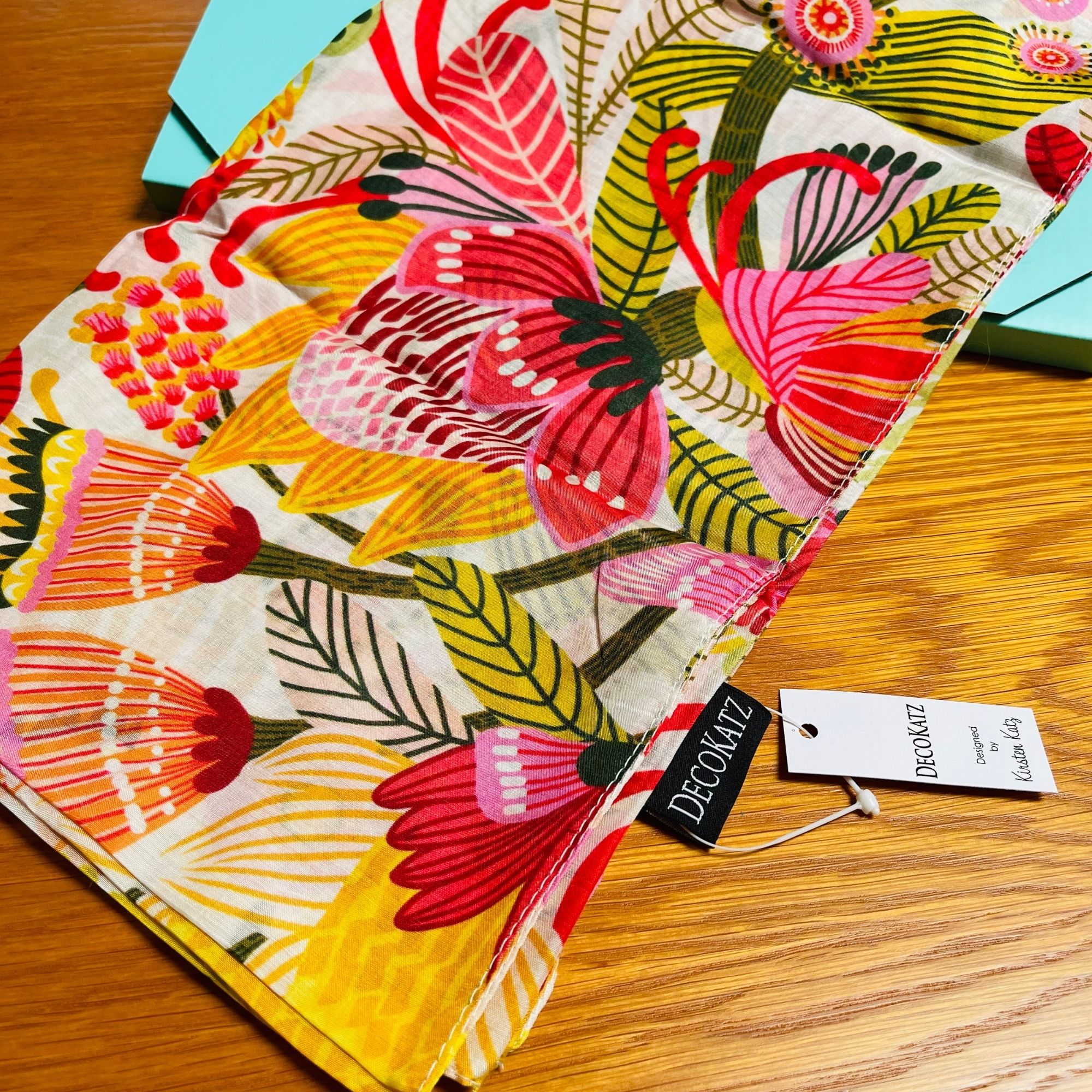 Garden of Eden Silk Scarf