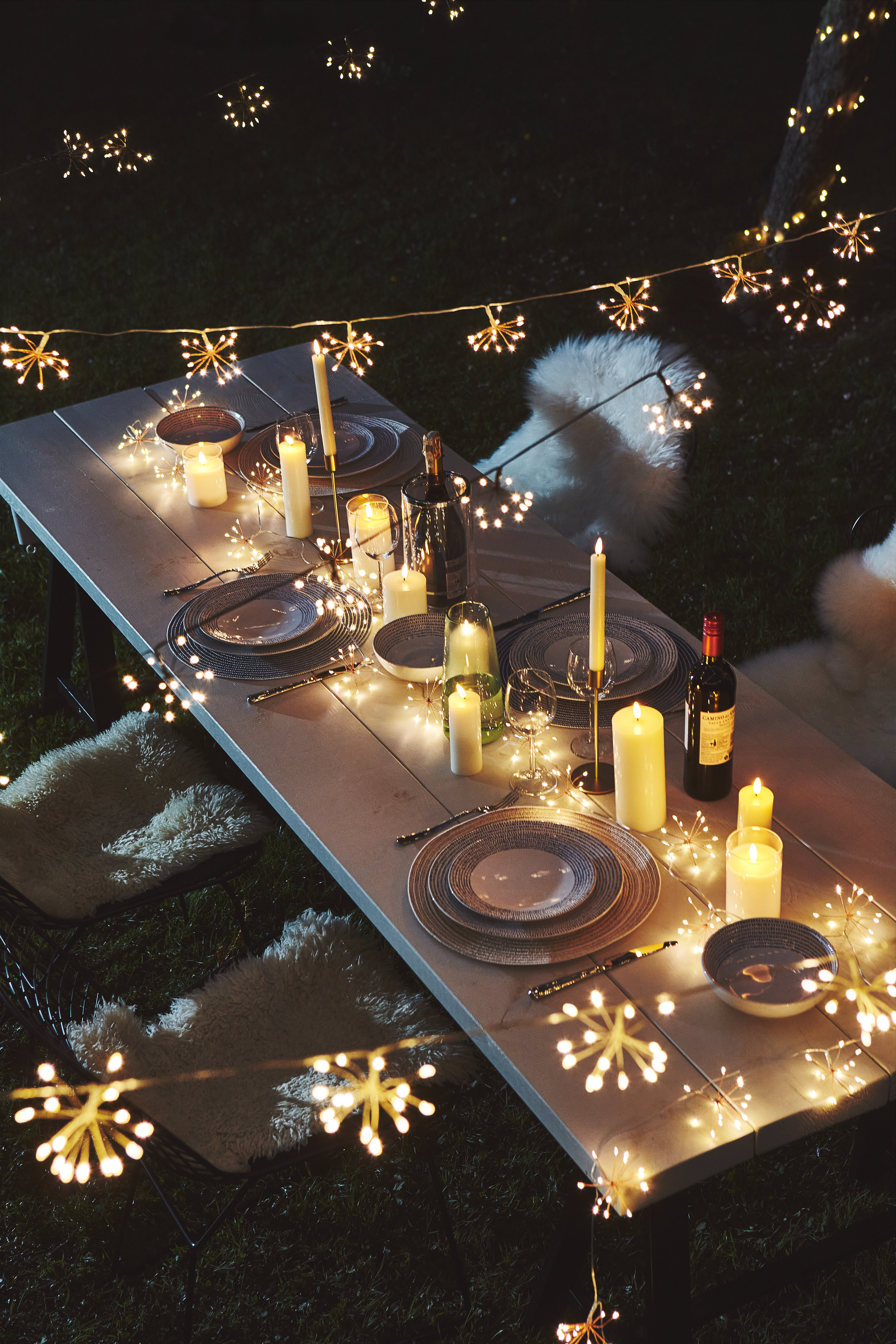 Starburst Chain Lights - Indoor/Outdoor Fairy String Light