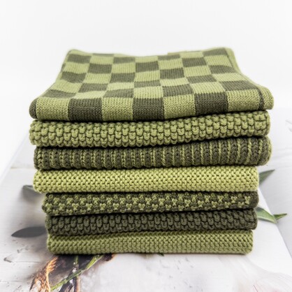 Dishcloth Daily Use 7pk - Hunter