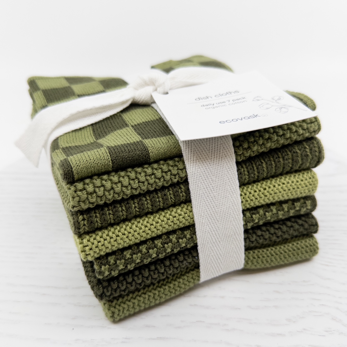 Dishcloth Daily Use 7pk - Hunter