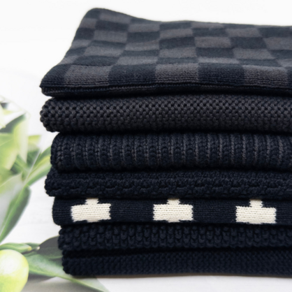 Dishcloth Daily Use 7pk - Onyx