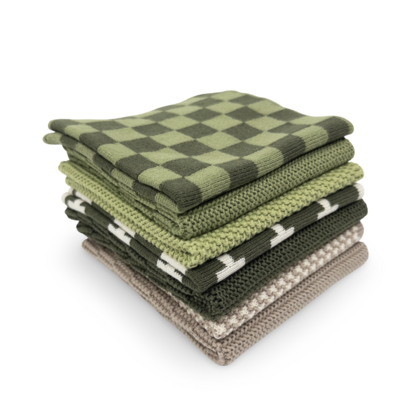 Dishcloth Daily Use 7pk - Hunter