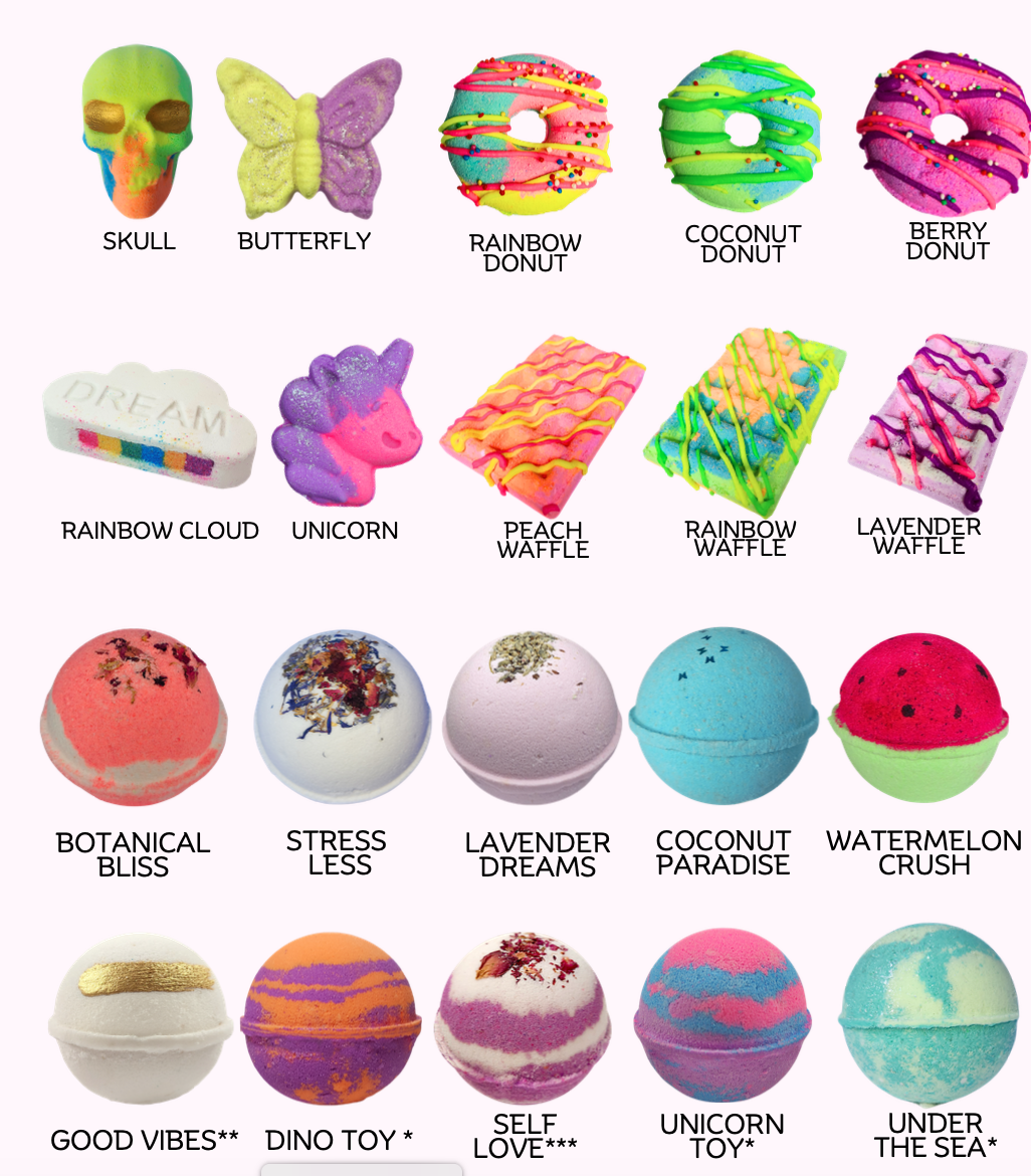 Individual Bath Bombs