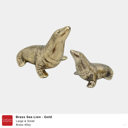 Sea Lion  Gold Large