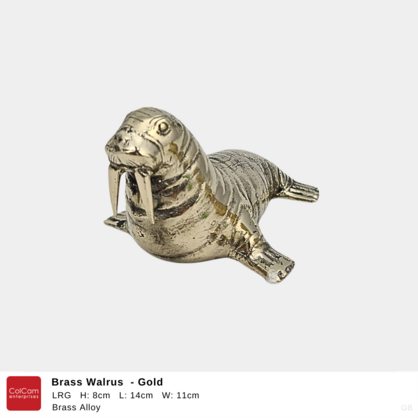 Walrus  Gold Large