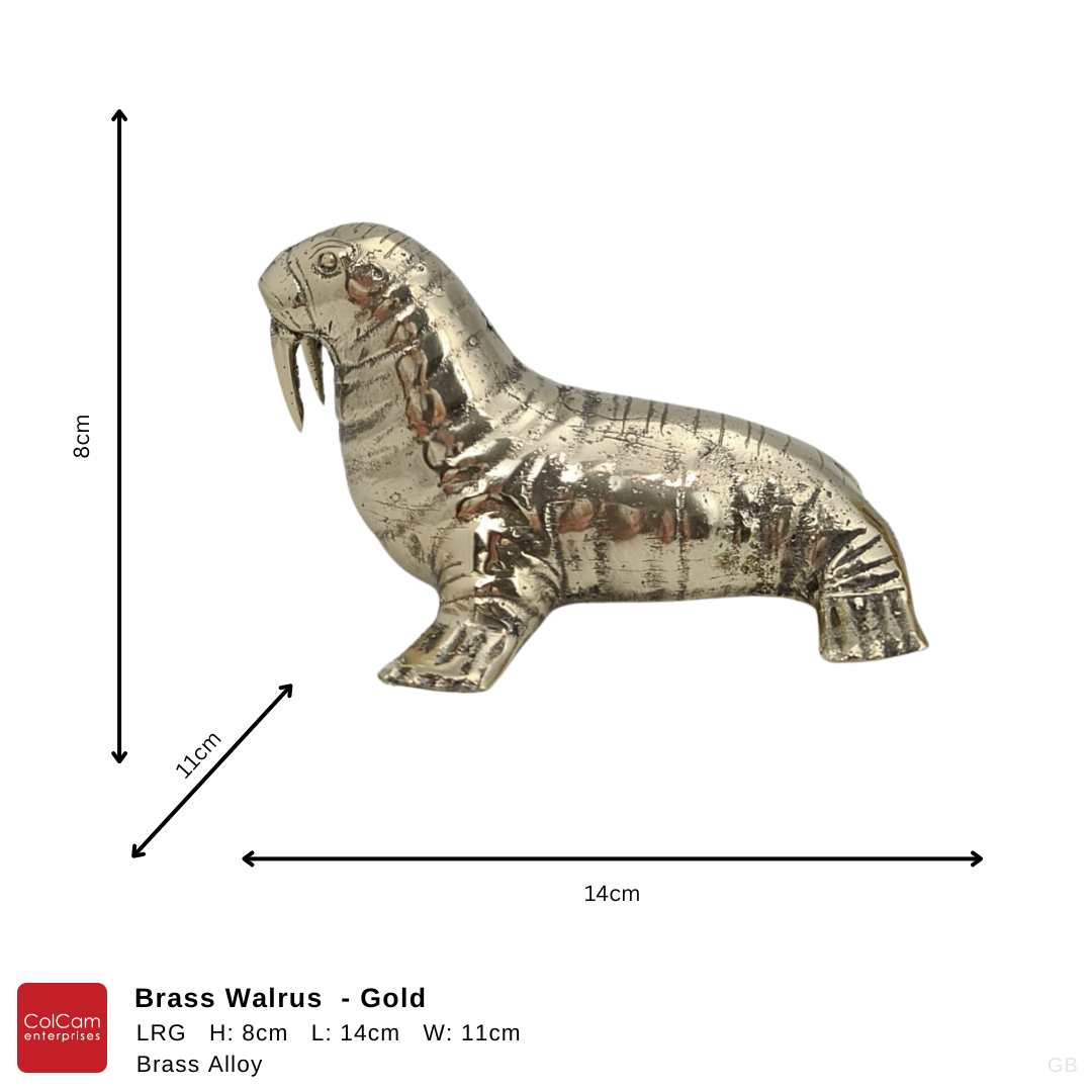 Walrus  Gold Large