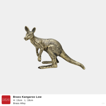 Brass Kangaroo Low