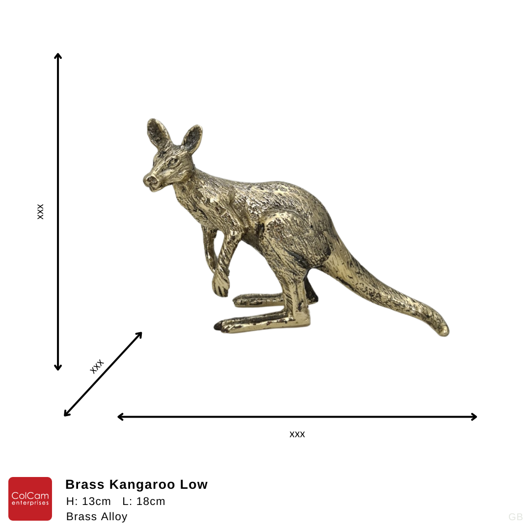 Brass Kangaroo Low