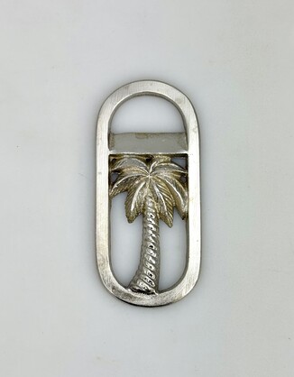 Bott Open Oval Palm Silver