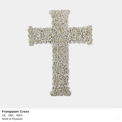 4 x Cross Frangipani Shell LRG Bundle