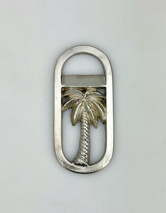 Bott Open Oval Palm Silver