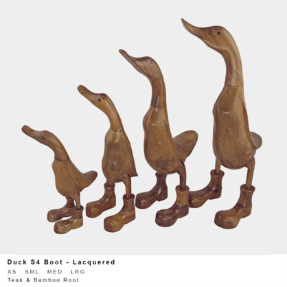 * Duck Set 4 Boot Lacquered