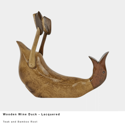 * Wine Duck Lacquered