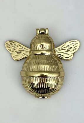 Bee Door Knocker Gold