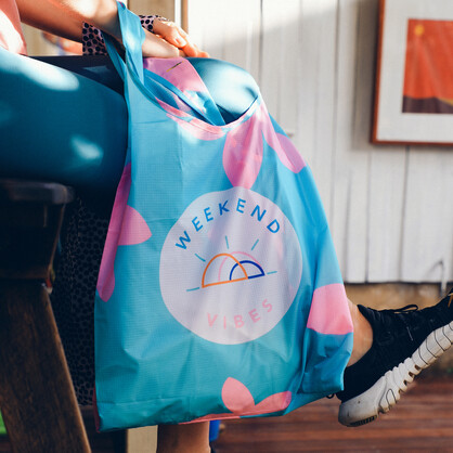 Weekend Vibes Shopper Bag