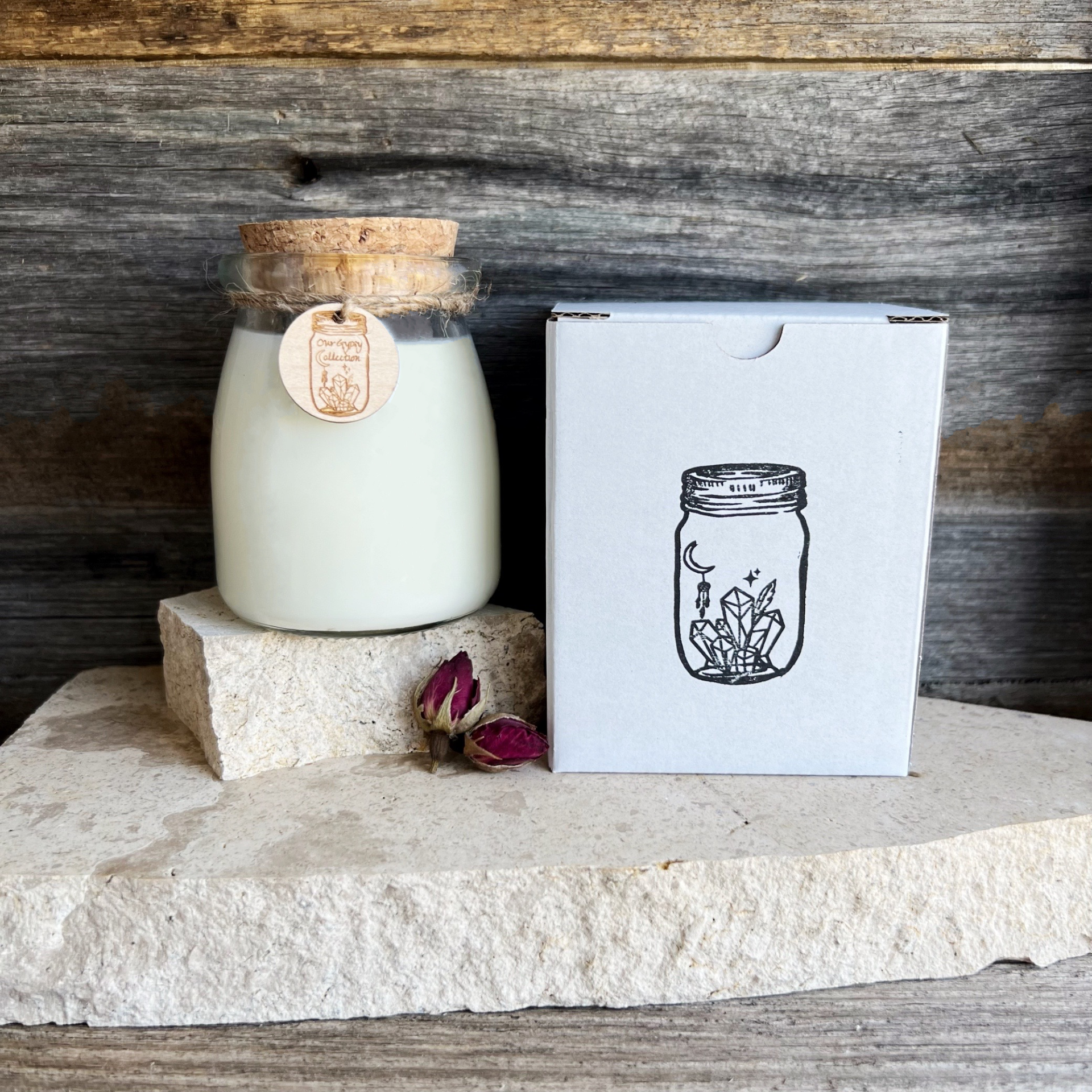 White Peony Candle