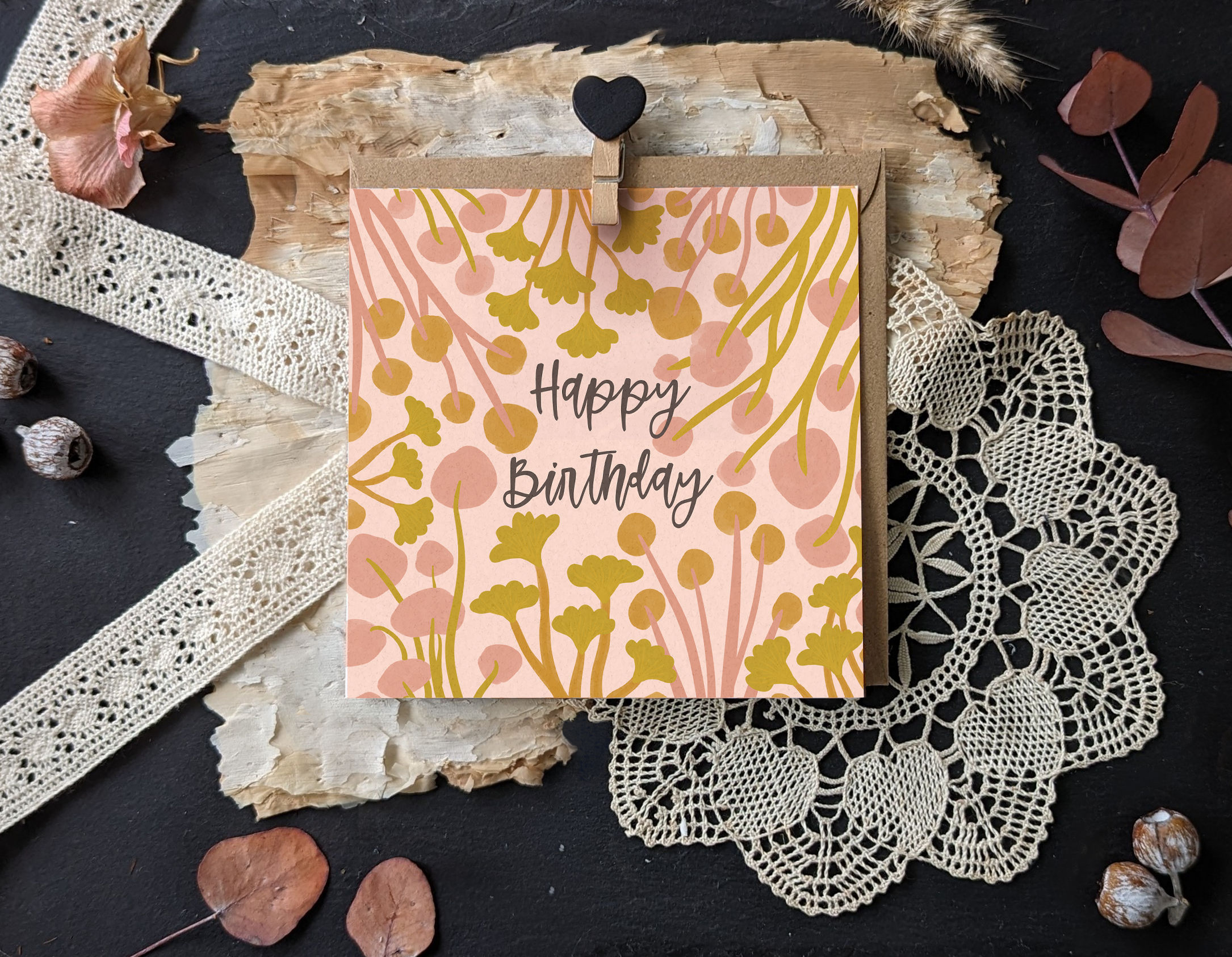 Forager Happy Birthday - Square Card
