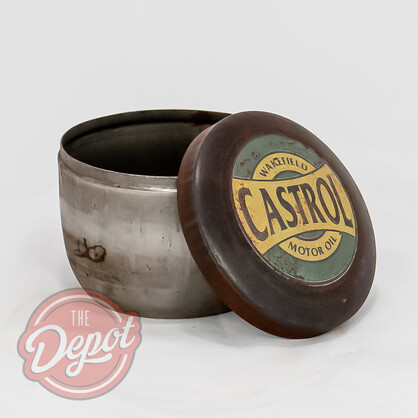 Steel Patina Pot - Castrol
