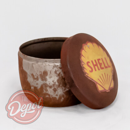 Steel Patina Pot - Shell