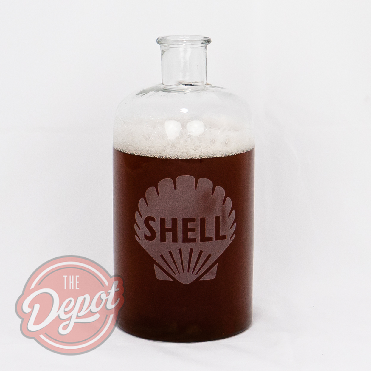 Glass Decanter - Shell (Large)
