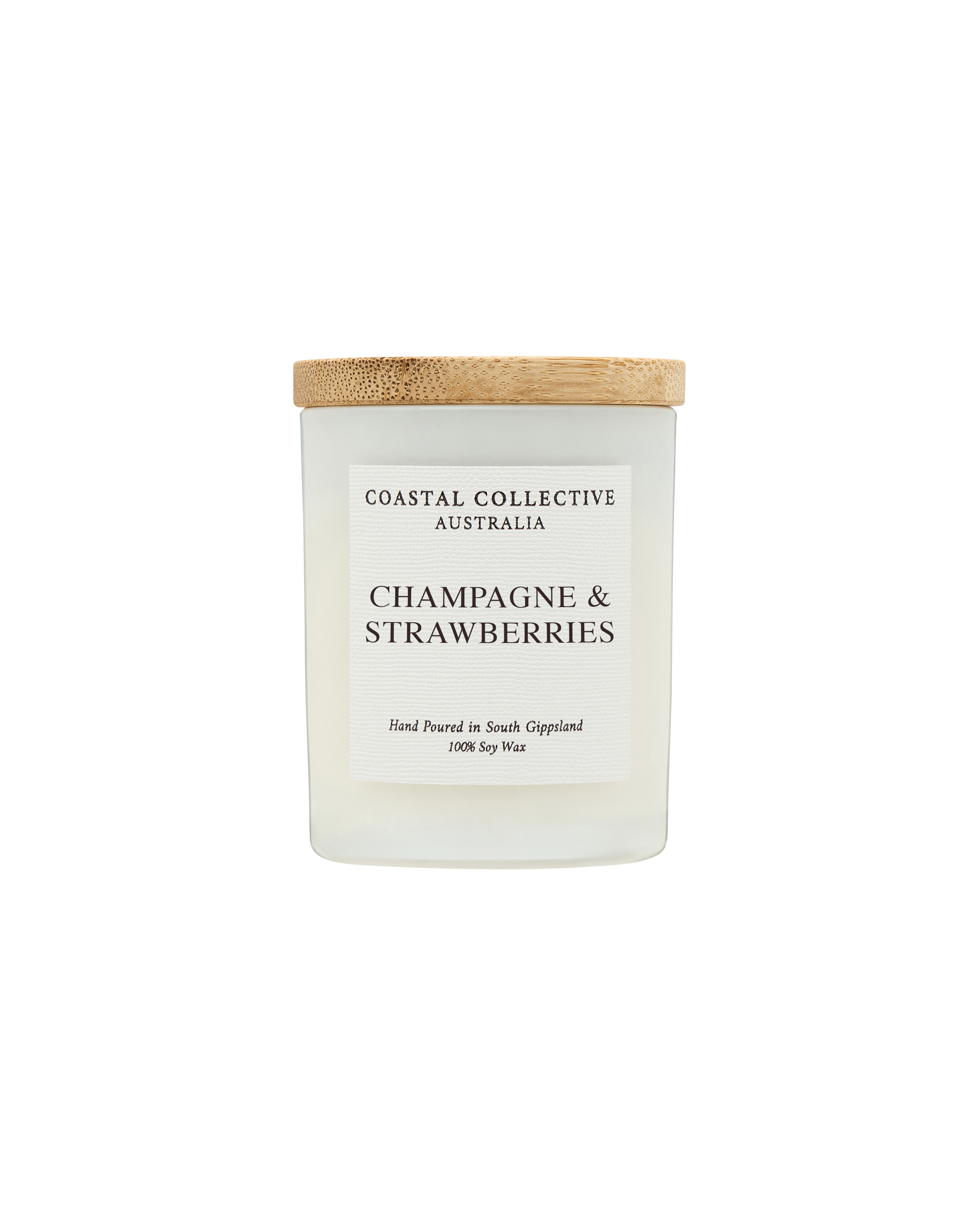 Champagne & Strawberries Mini Jar Candle