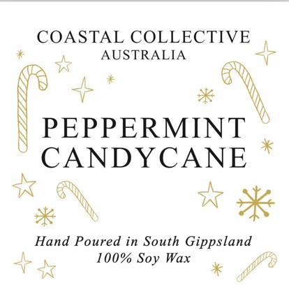 Peppermint Candycane Mini Jar Candle