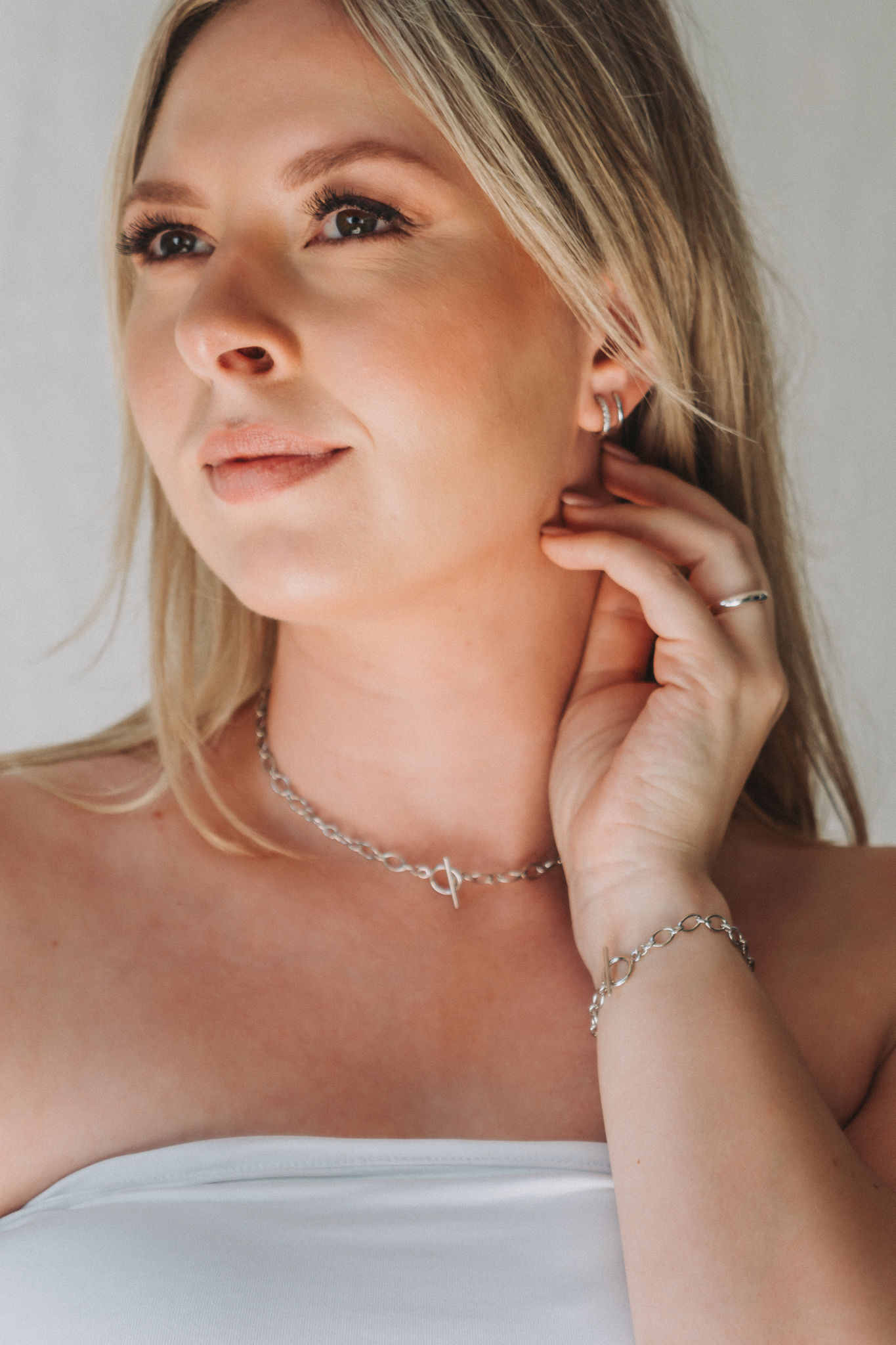 Classic Silver Huggies - 16mm