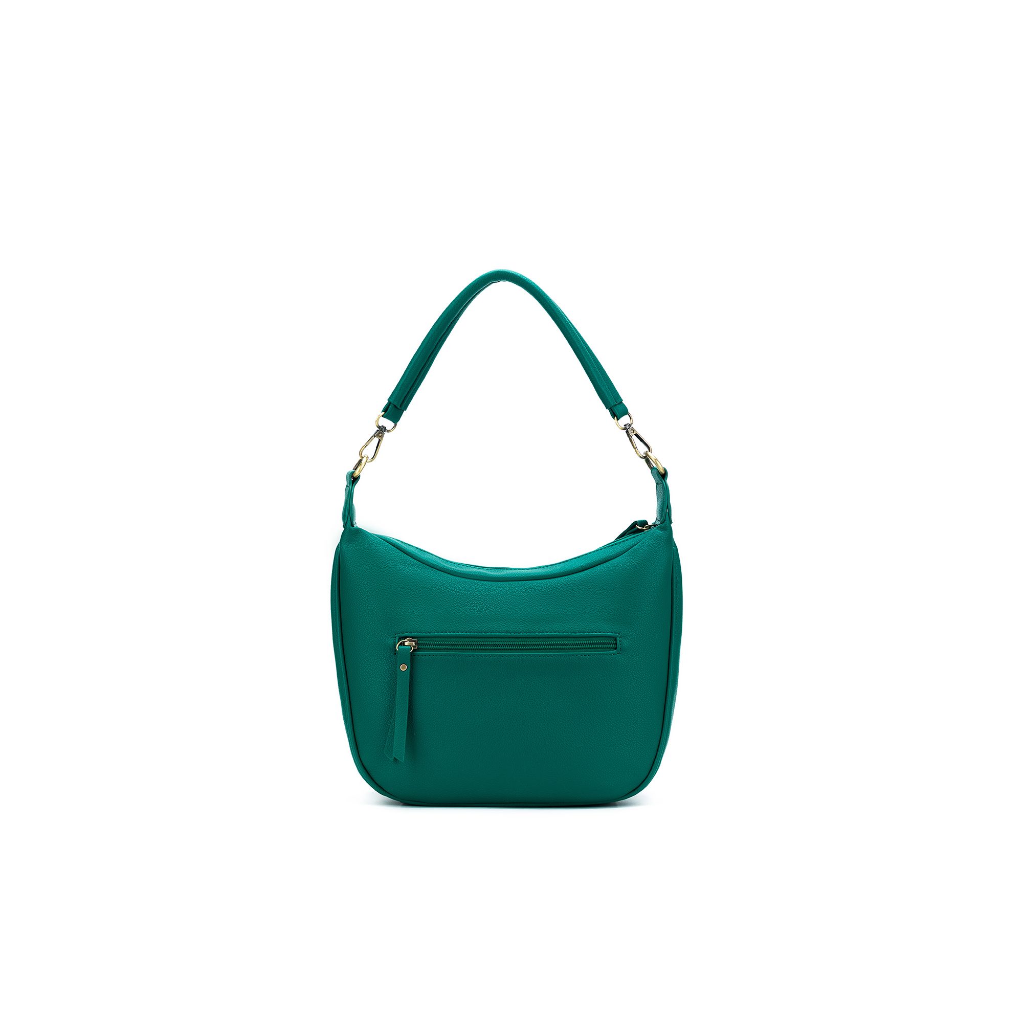Mimi Green Small Hobo Shoulder Bag