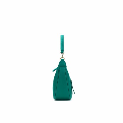 Mimi Green Small Hobo Shoulder Bag
