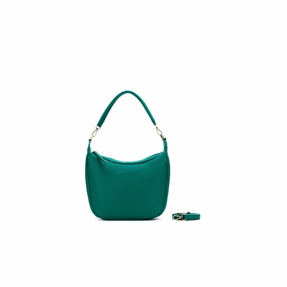 Mimi Green Small Hobo Shoulder Bag
