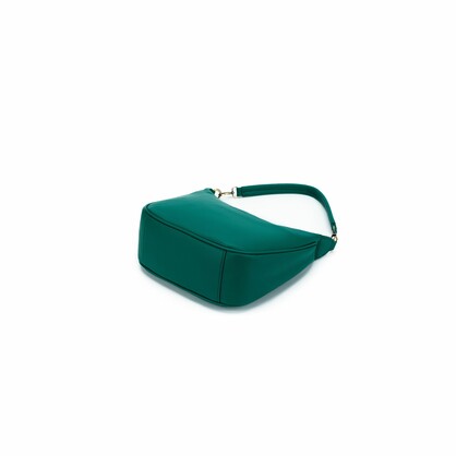 Mimi Green Small Hobo Shoulder Bag