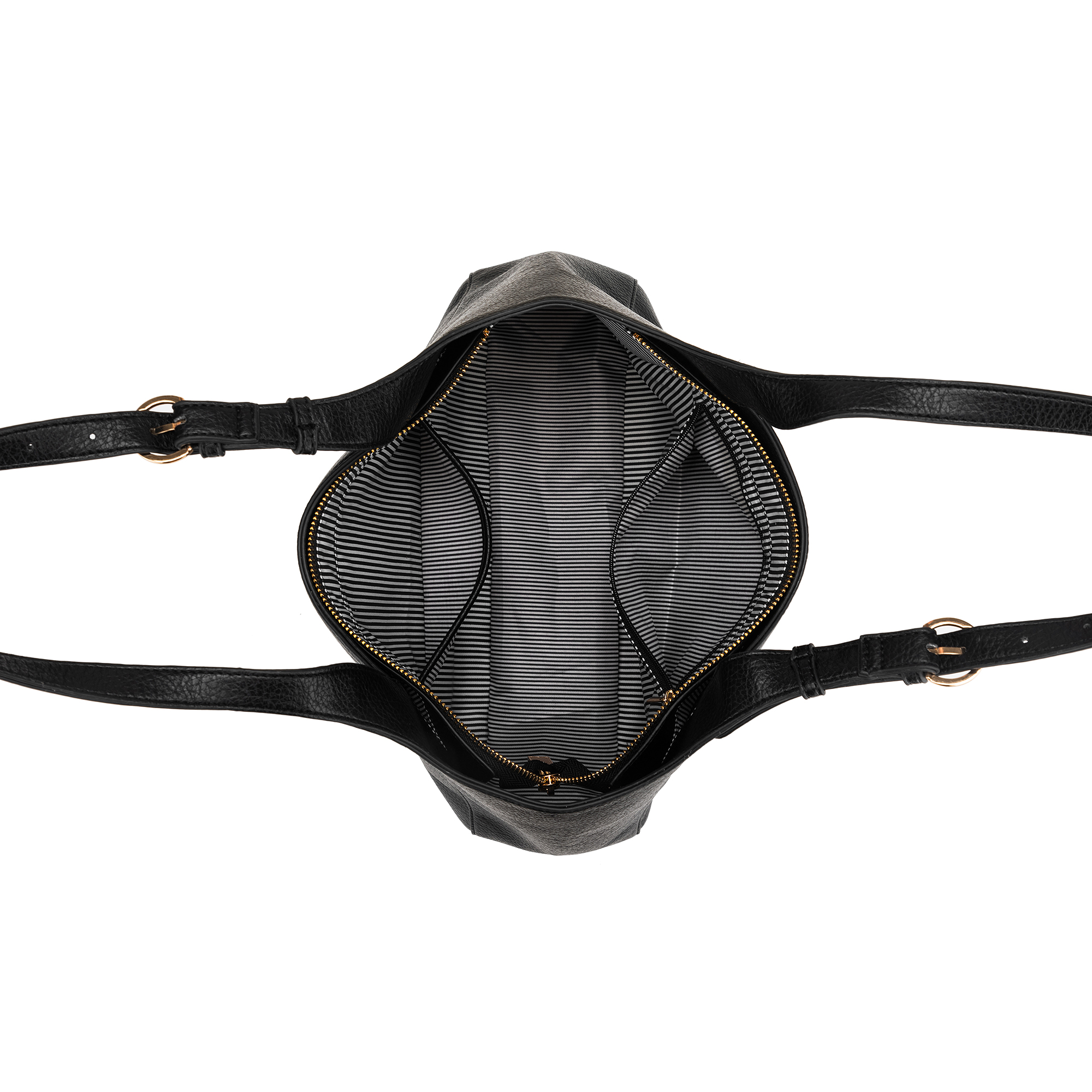 Naomi Black 3 Piece Handbag Tote