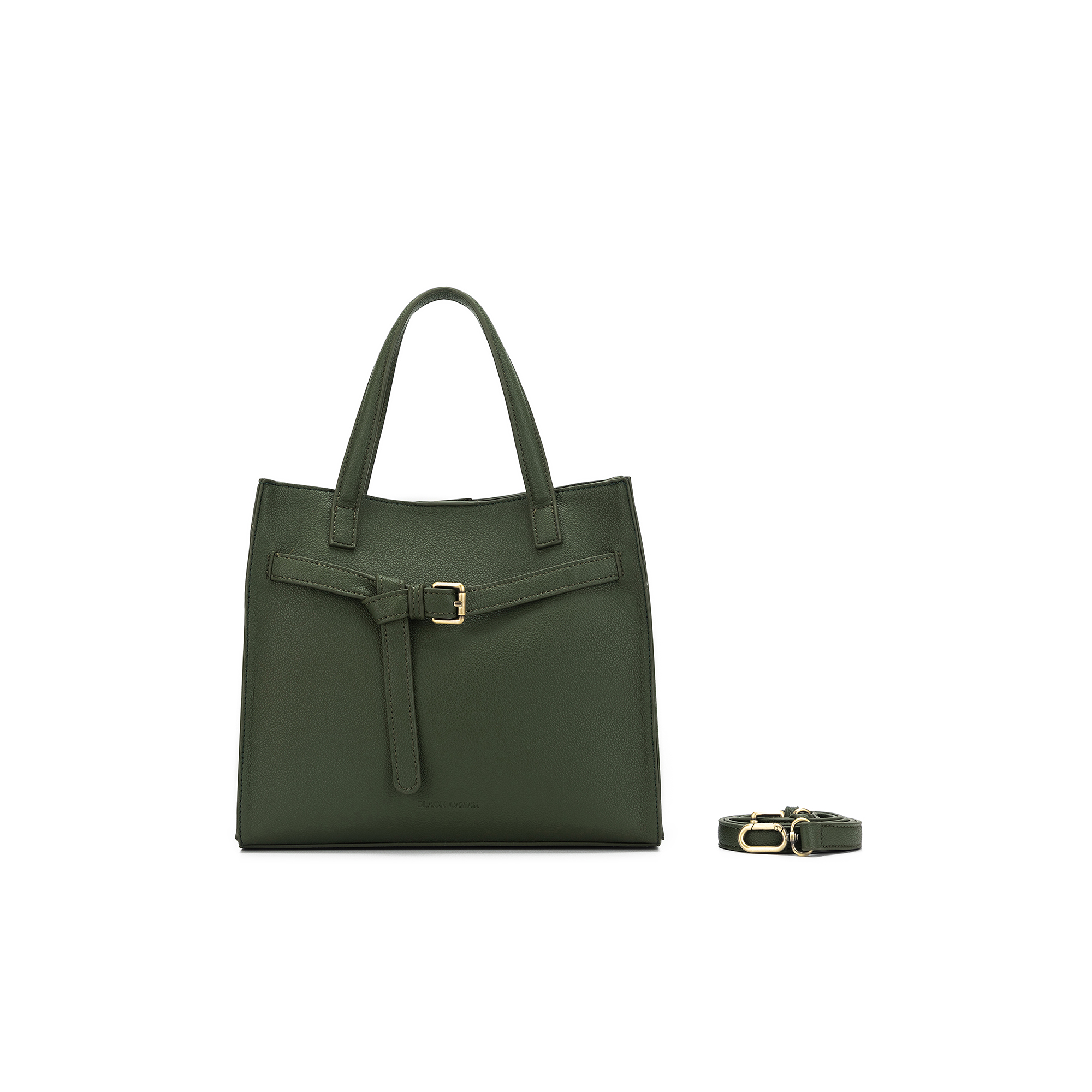 Kellye Dark Olive 3 Piece Handbag