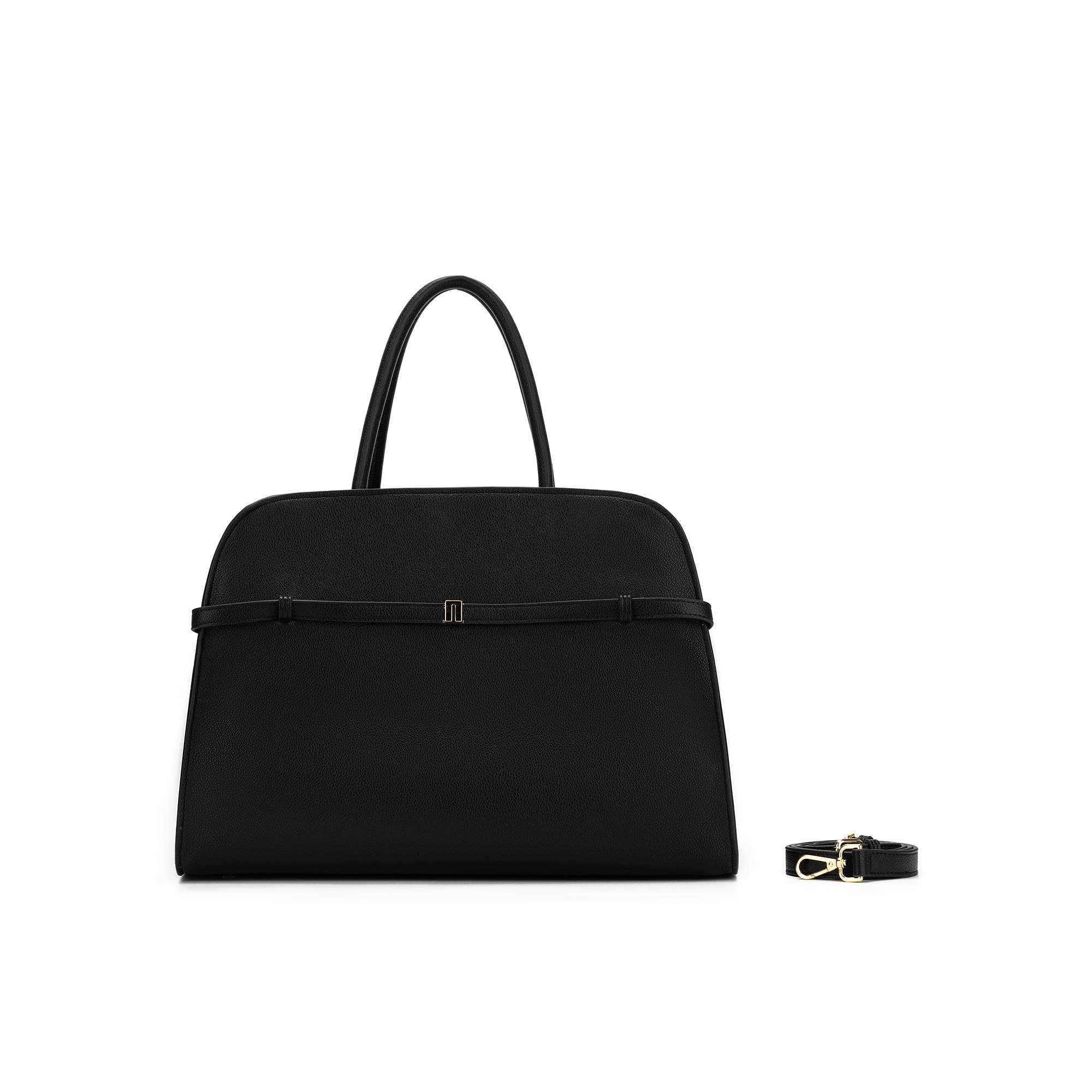 Jodee  Black 3 Piece Doctor Handbag