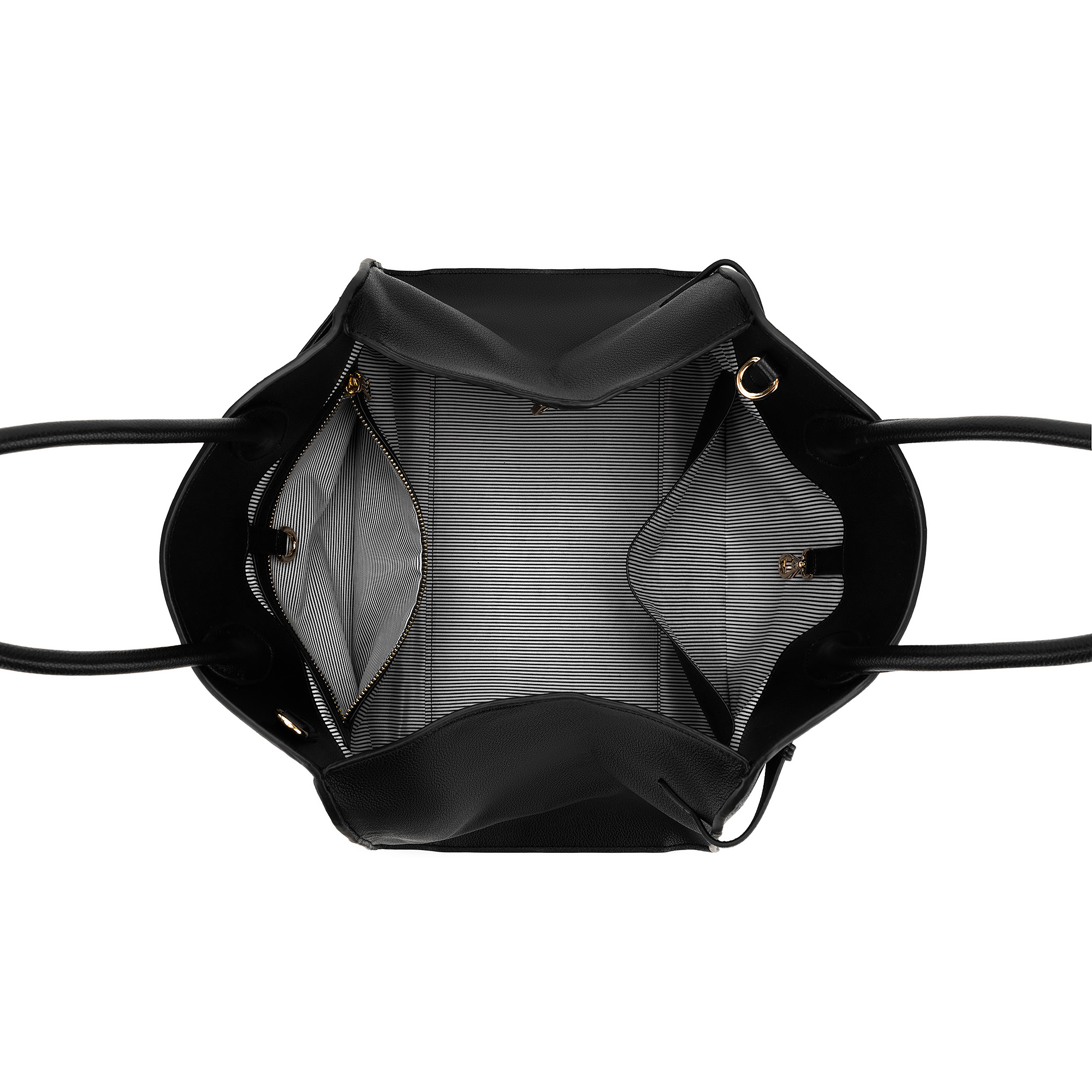 Jodee  Black 3 Piece Doctor Handbag