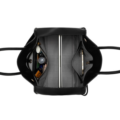 Jodee  Black 3 Piece Doctor Handbag