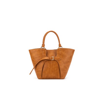Clementine Tan 2 Piece Handbag