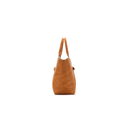 Clementine Tan 2 Piece Handbag