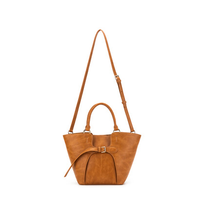 Clementine Tan 2 Piece Handbag