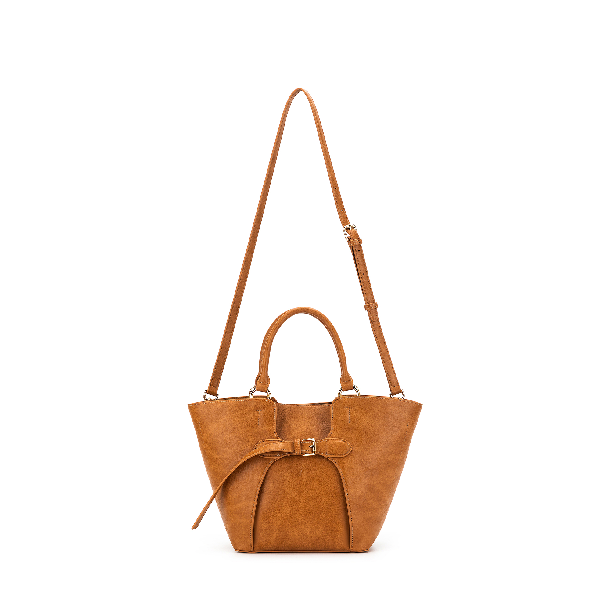 Clementine Tan 2 Piece Handbag