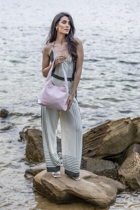 Tammie Light Pink 2 Piece Handbag