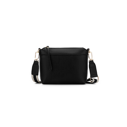 Melody Black 2 Piece Crossbody Bag