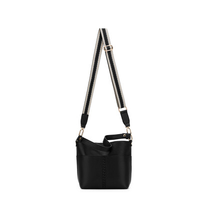 Melody Black 2 Piece Crossbody Bag