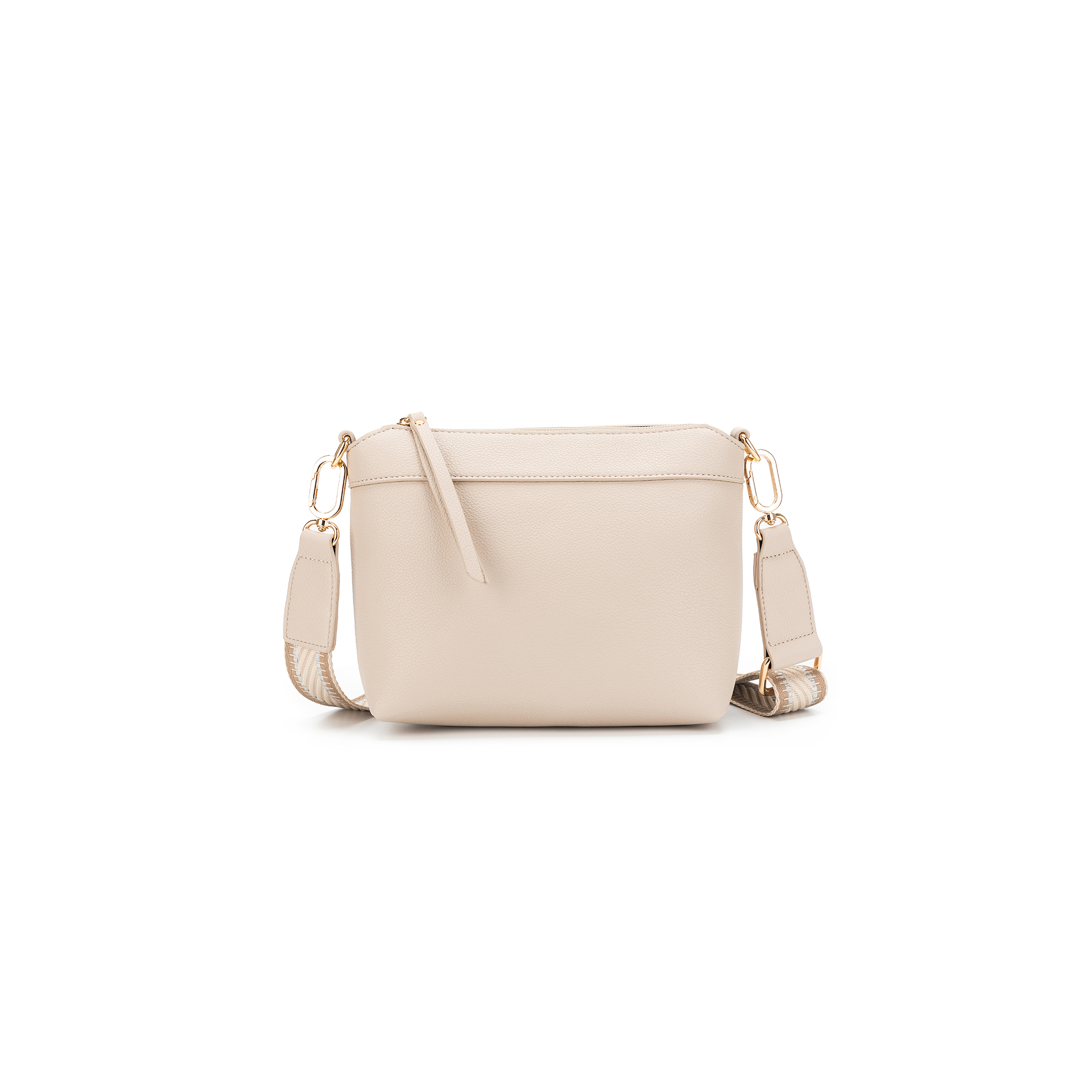 Melody Oatmeal 2 Piece Crossbody Bag