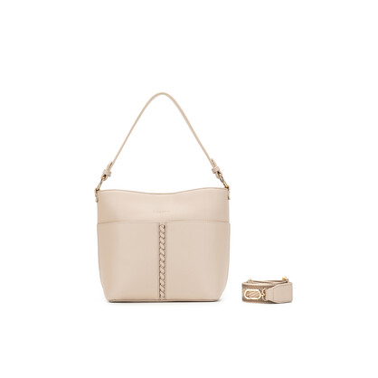 Melody Oatmeal 2 Piece Crossbody Bag