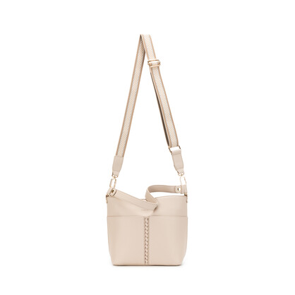 Melody Oatmeal 2 Piece Crossbody Bag