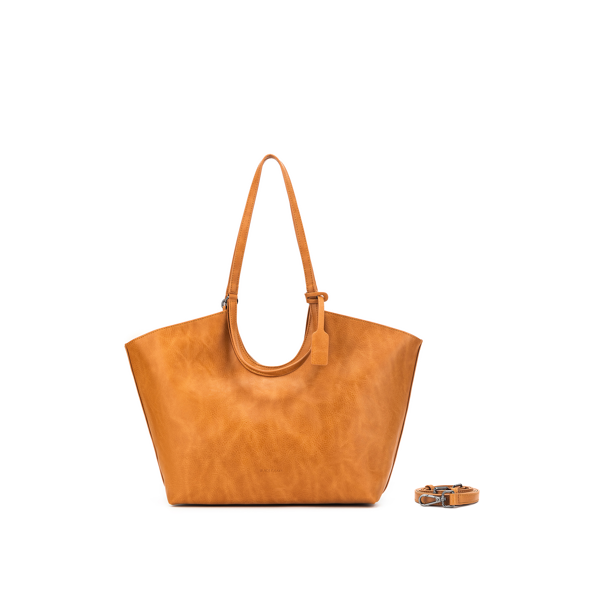 Cielo Tan 3 Piece Handbag Tote
