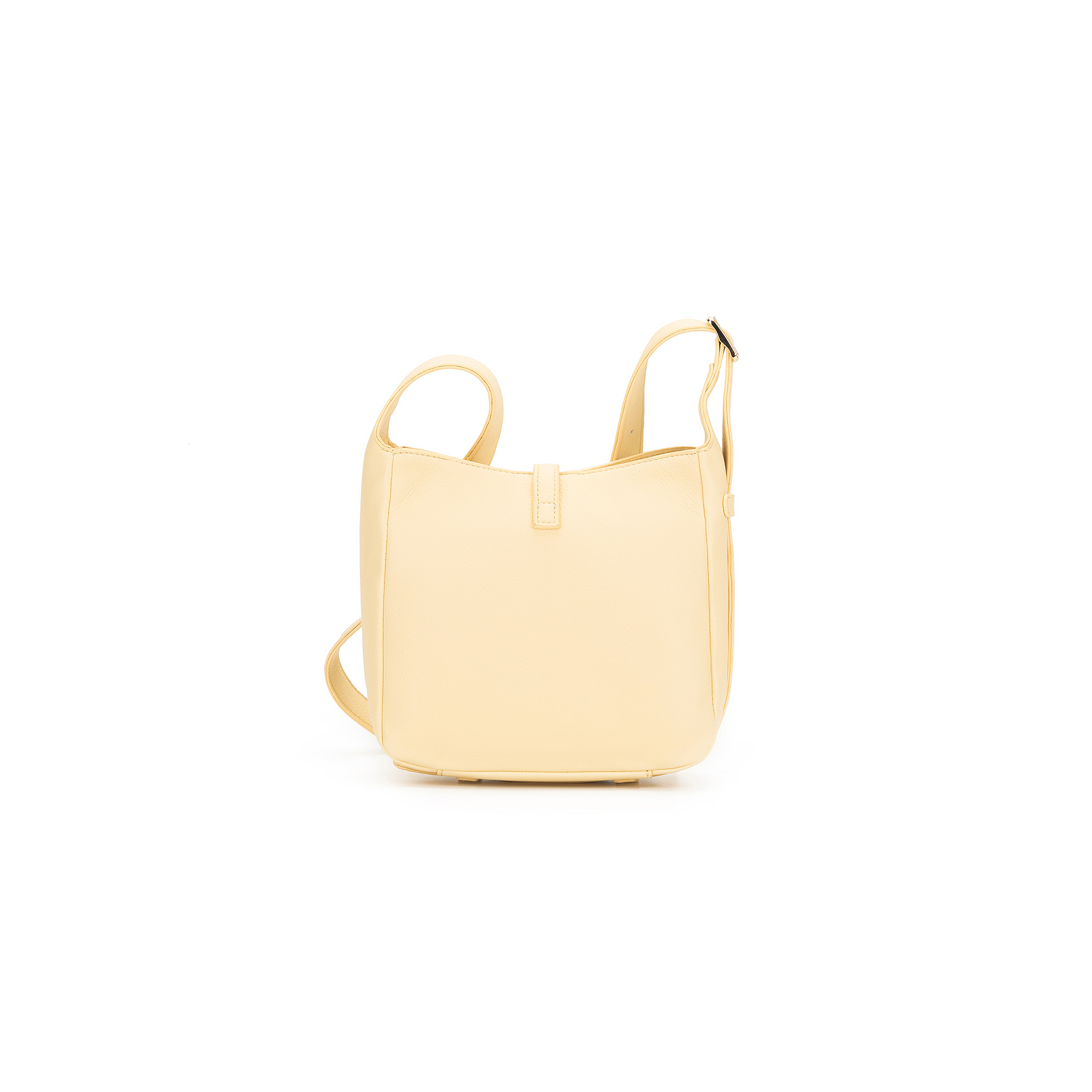 Tyra Yellow Chiffon Mini Crossbody
