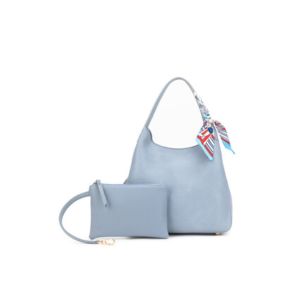 Dune Chambray Crossbody Handbag